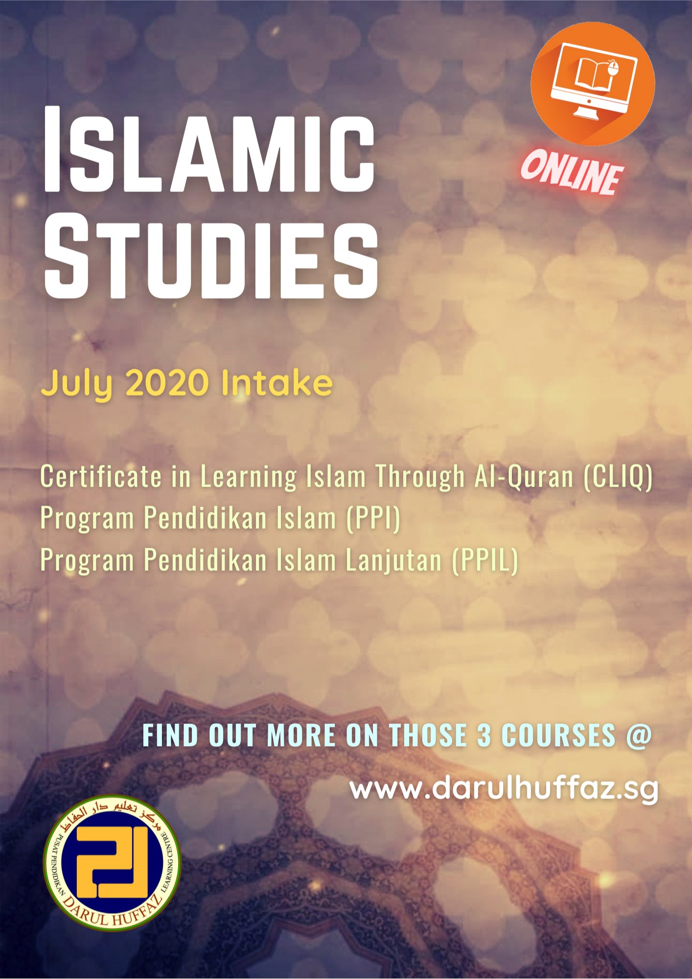 Islamic Studies @ Darul Huffaz, July 2020 intake